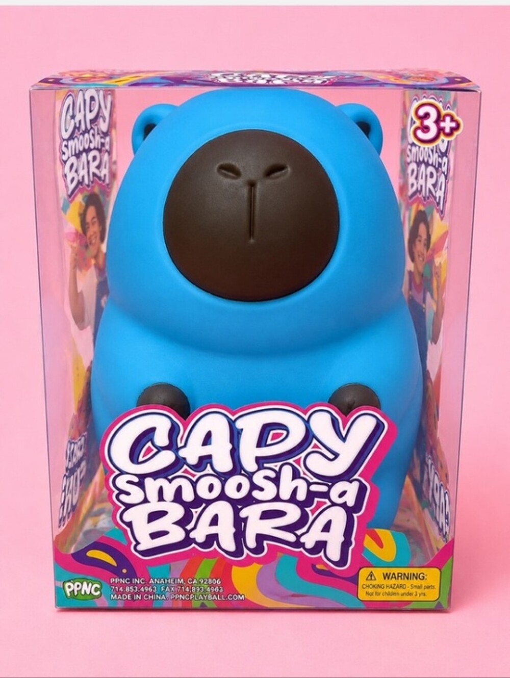 Smoosh-a-Bara Blue Bath & Body Toy